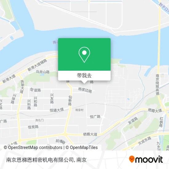 南京恩梯恩精密机电有限公司地图
