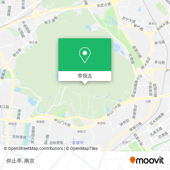 仰止亭地图