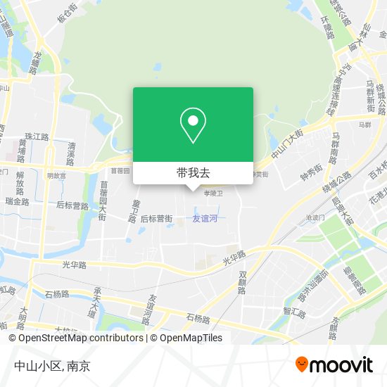 中山小区地图