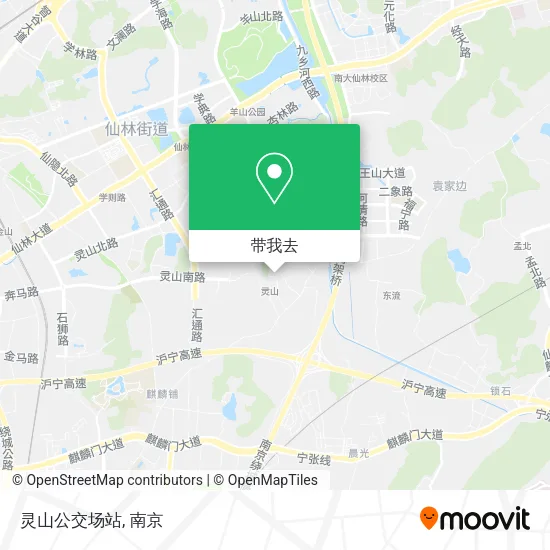 灵山公交场站地图