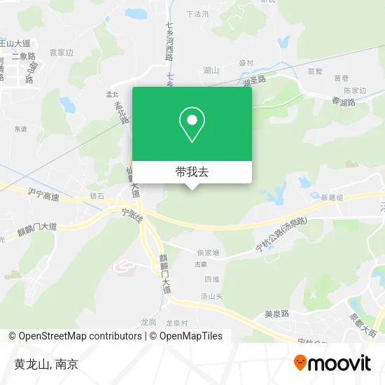 黄龙山地图