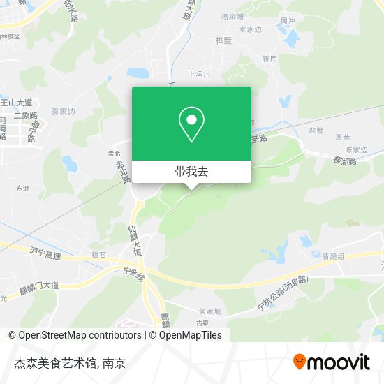 杰森美食艺术馆地图