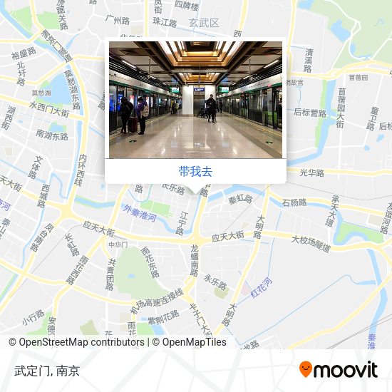 武定门地图