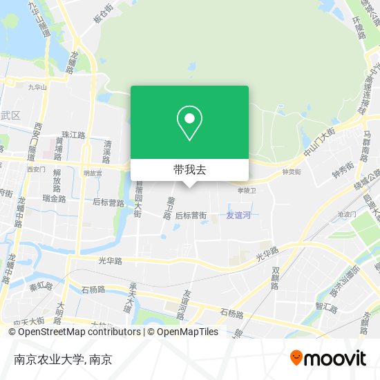 南京农业大学地图
