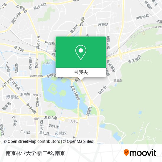 南京林业大学·新庄#2地图