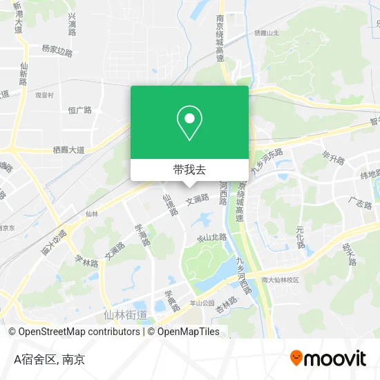 A宿舍区地图
