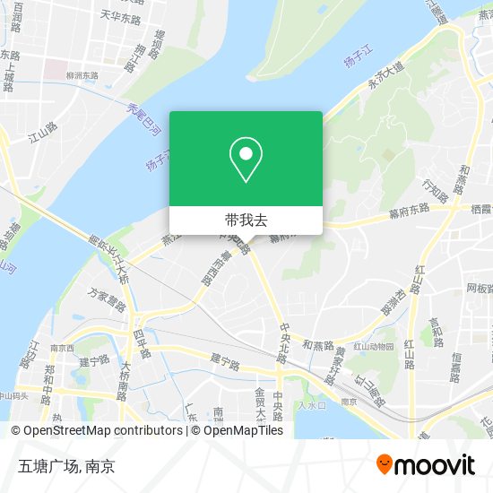 五塘广场地图