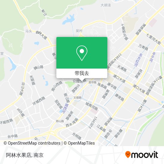 阿林水果店地图