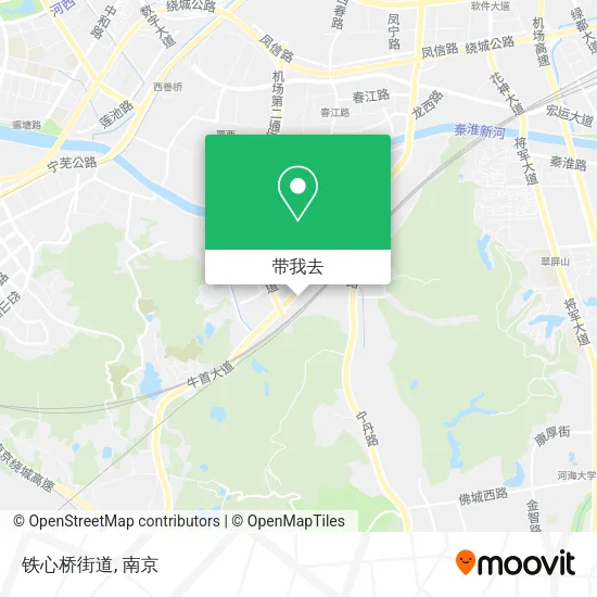 铁心桥街道地图