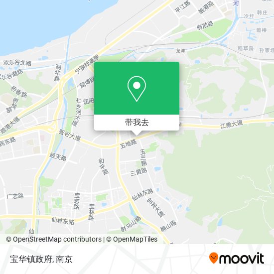 宝华镇政府地图