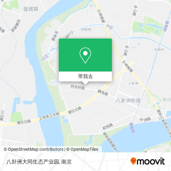 八卦洲大同生态产业园地图