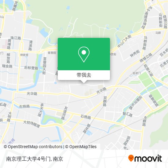 南京理工大学4号门地图