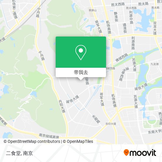 二食堂地图