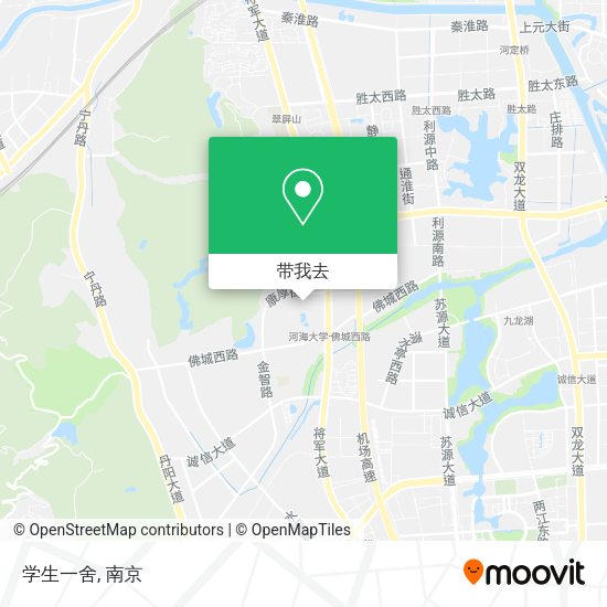 学生一舍地图
