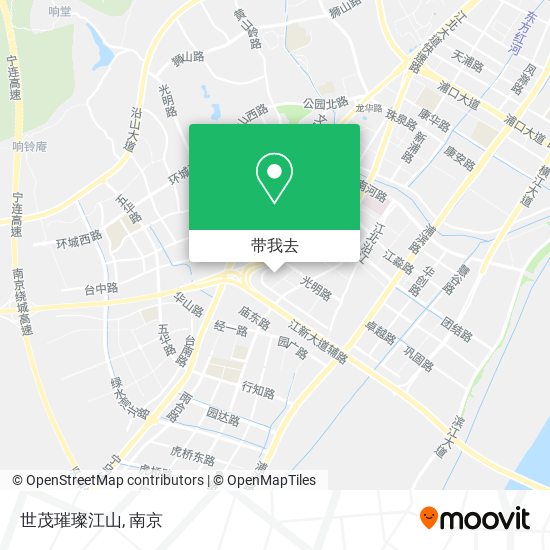 世茂璀璨江山地图