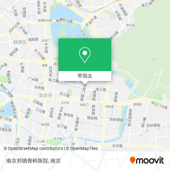 南京邦德骨科医院地图