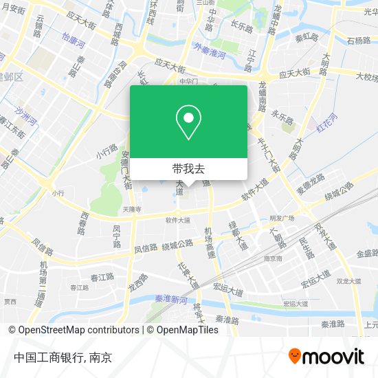 中国工商银行地图