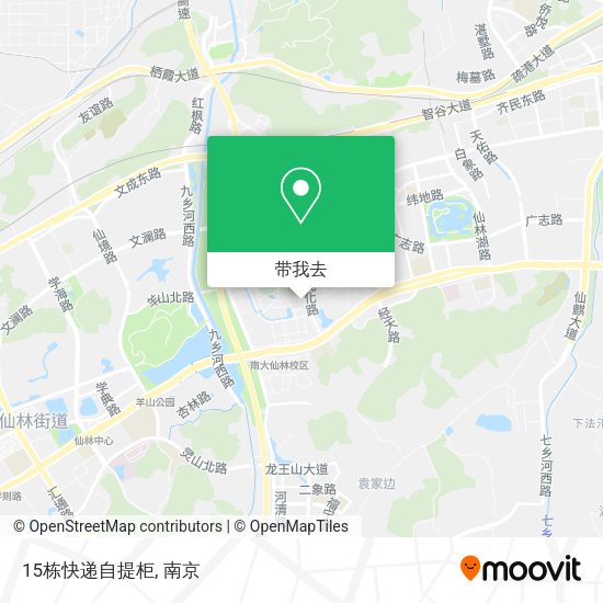 15栋快递自提柜地图