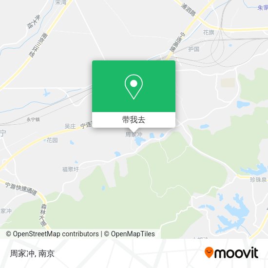 周家冲地图
