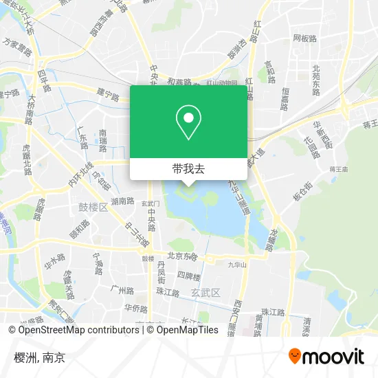樱洲地图