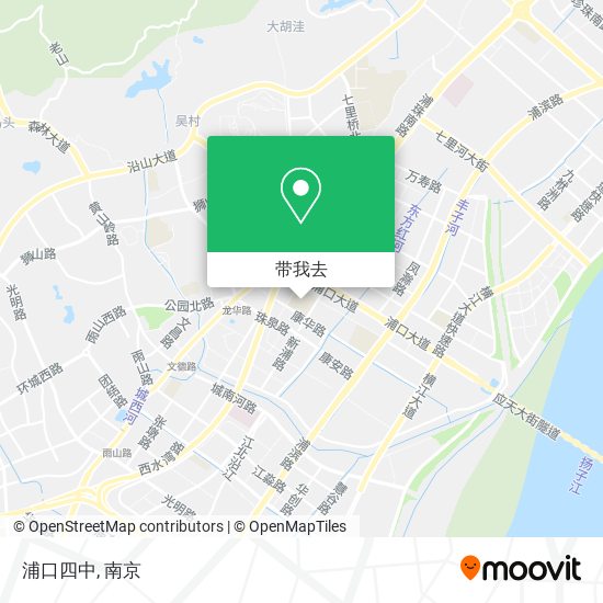 浦口四中地图