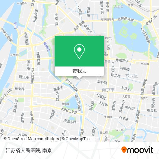江苏省人民医院地图