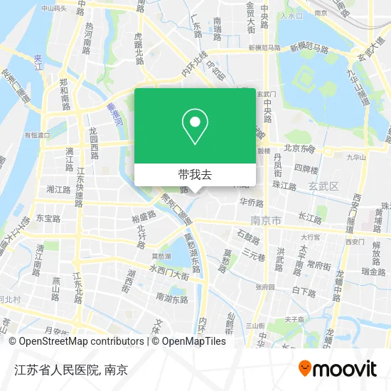 江苏省人民医院地图