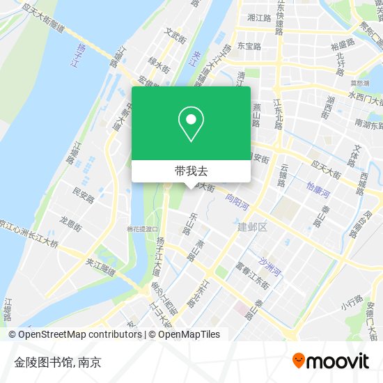 金陵图书馆地图