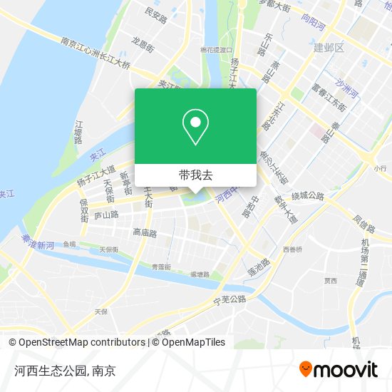 河西生态公园地图