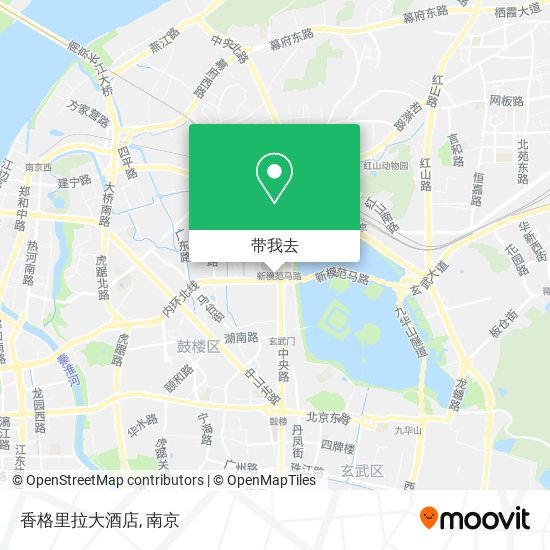 香格里拉大酒店地图