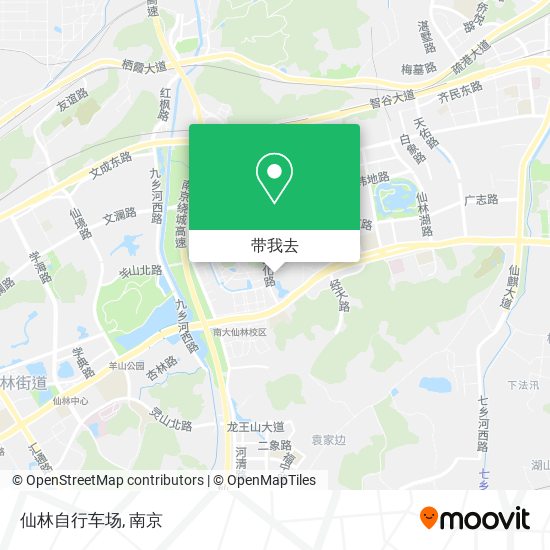 仙林自行车场地图