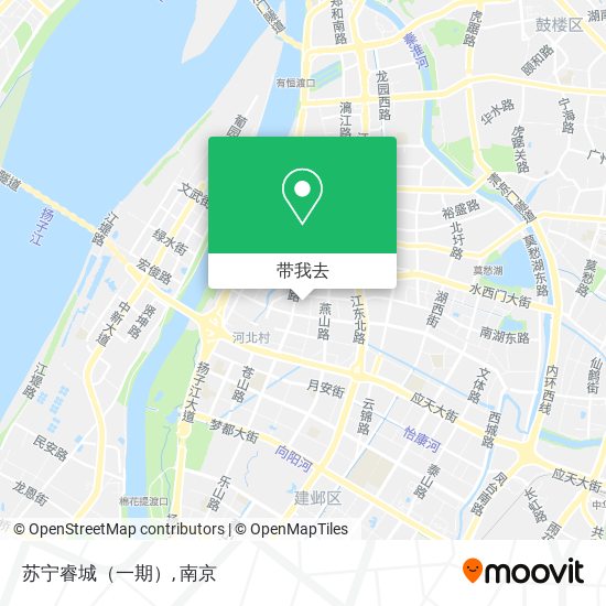苏宁睿城（一期）地图