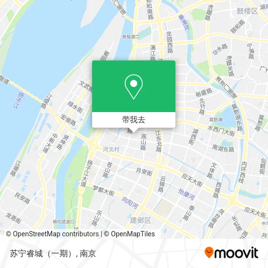 苏宁睿城（一期）地图