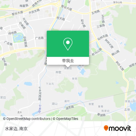 水家边地图