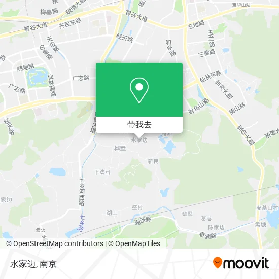 水家边地图