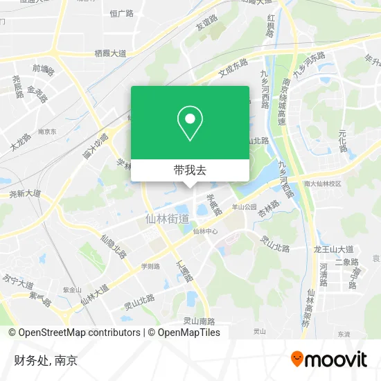 财务处地图