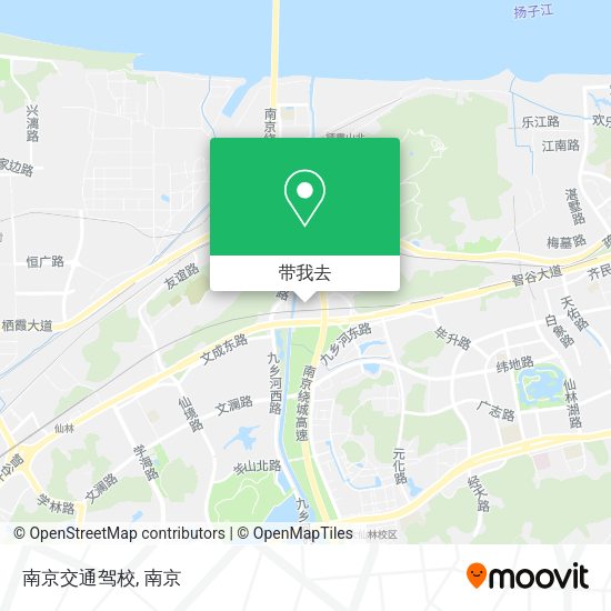 南京交通驾校地图