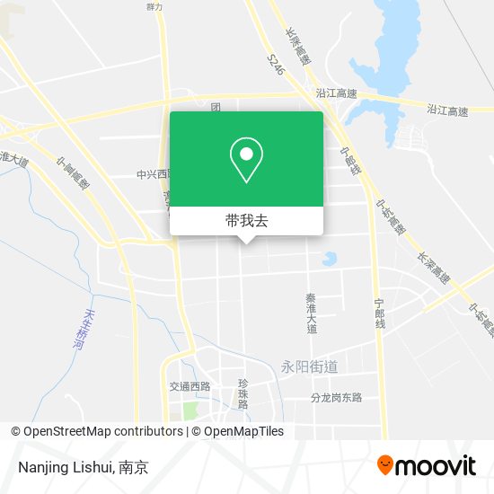 Nanjing Lishui地图