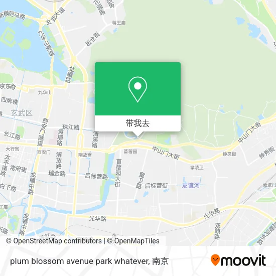 plum blossom avenue park whatever地图