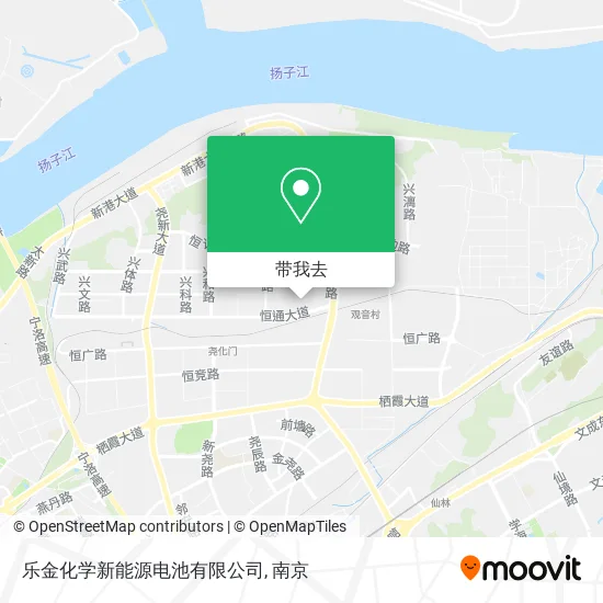 乐金化学新能源电池有限公司地图