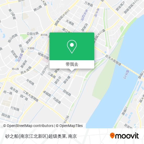 砂之船(南京江北新区)超级奥莱地图