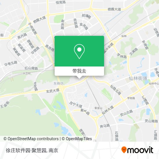 徐庄软件园·聚慧园地图