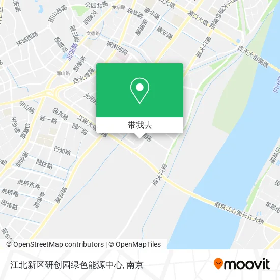 江北新区研创园绿色能源中心地图
