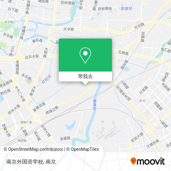 南京外国语学校地图