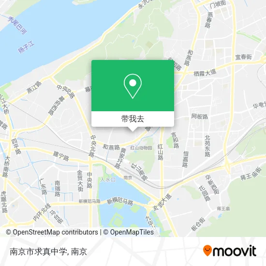 南京市求真中学地图