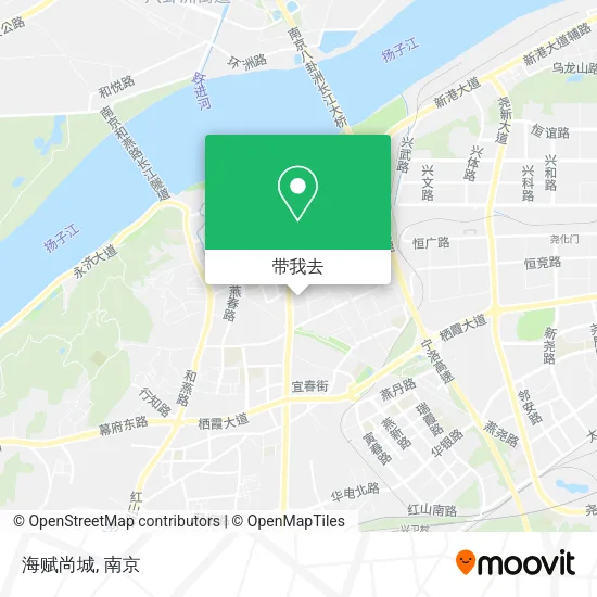海赋尚城地图