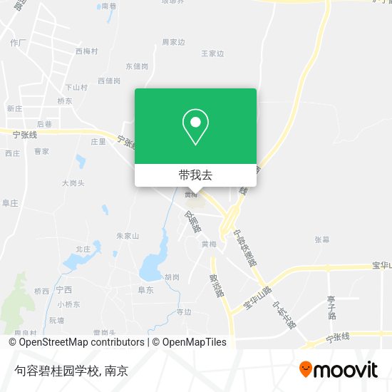 句容碧桂园学校地图