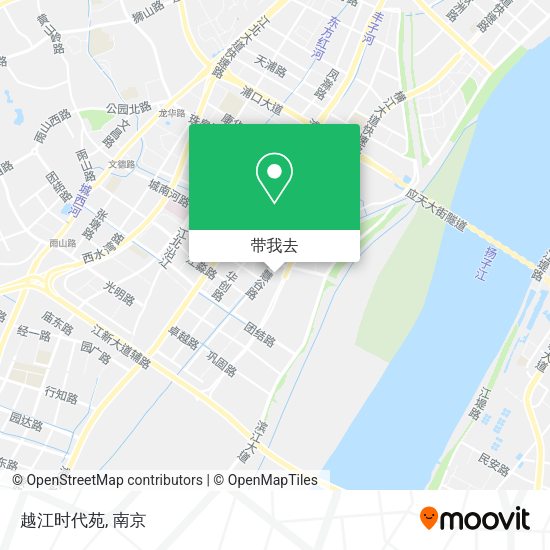 越江时代苑地图
