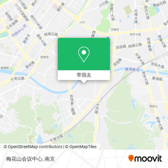 梅花山会议中心地图