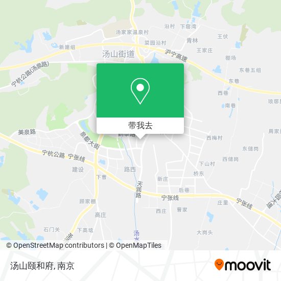 汤山颐和府地图